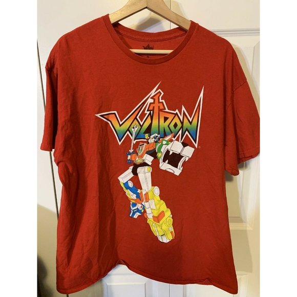 Voltron Men’s Sz‎ XL red short sleeve t shirt - Picture 4 of 7